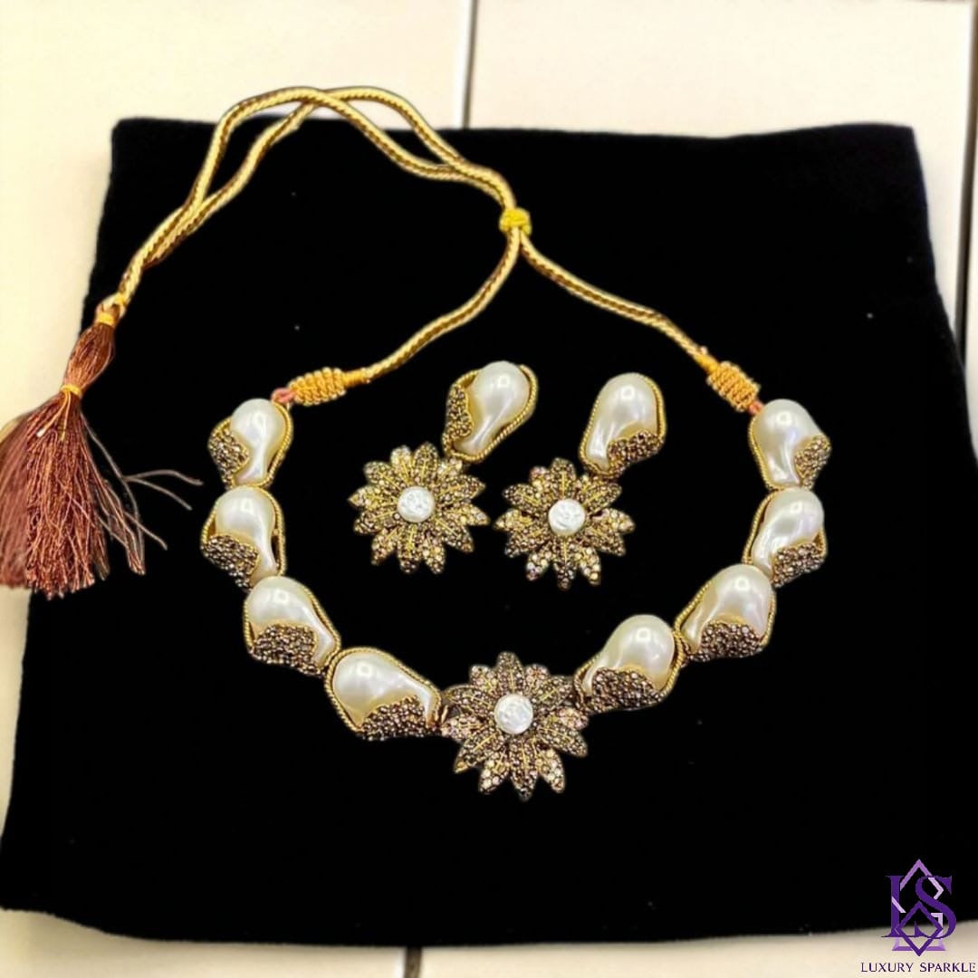 Turkish flower style elegant set