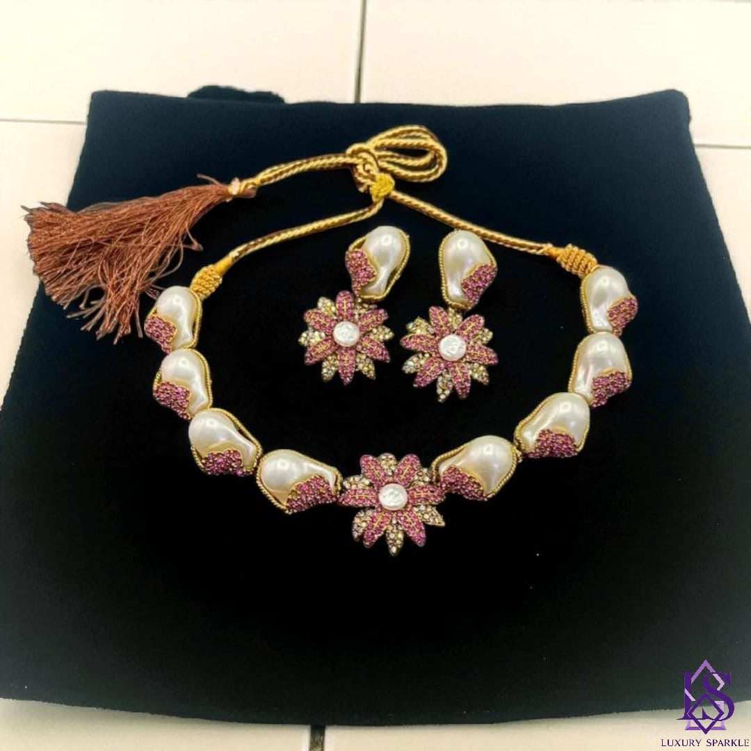 Turkish flower style elegant set