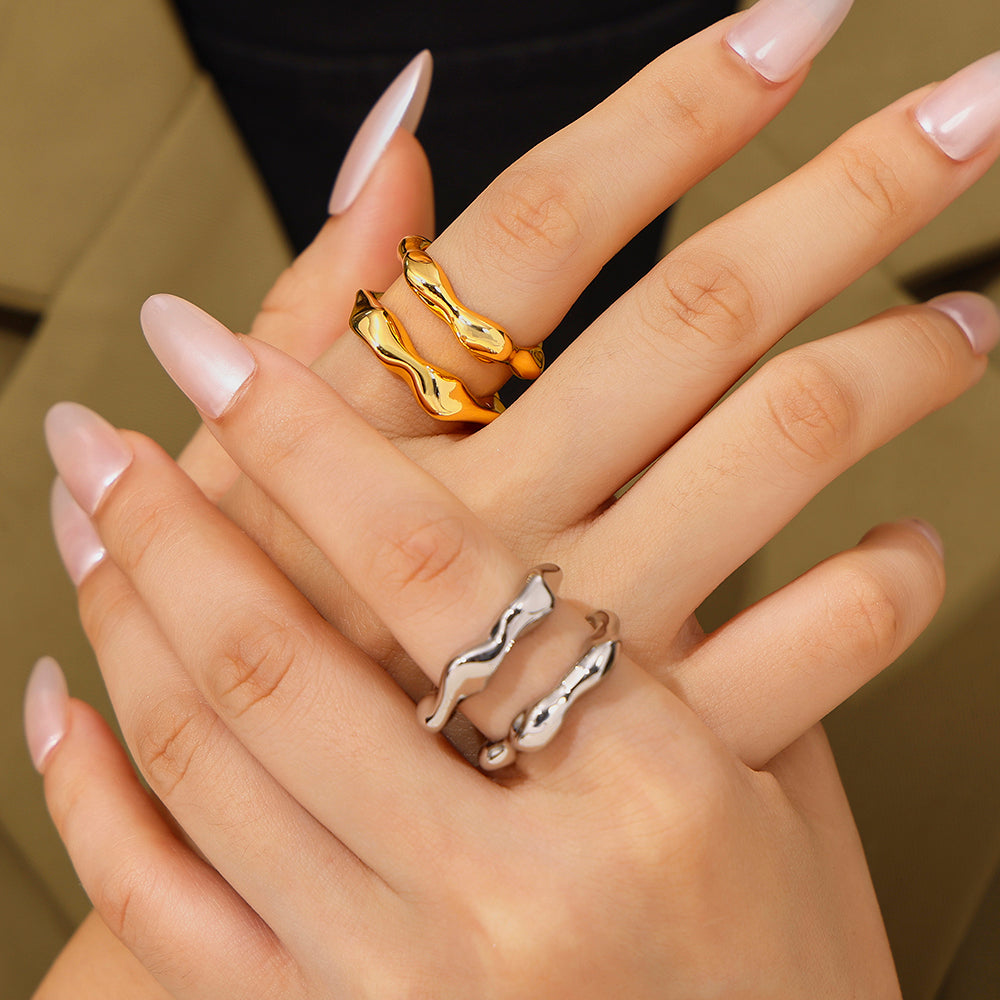 Round irregular ring