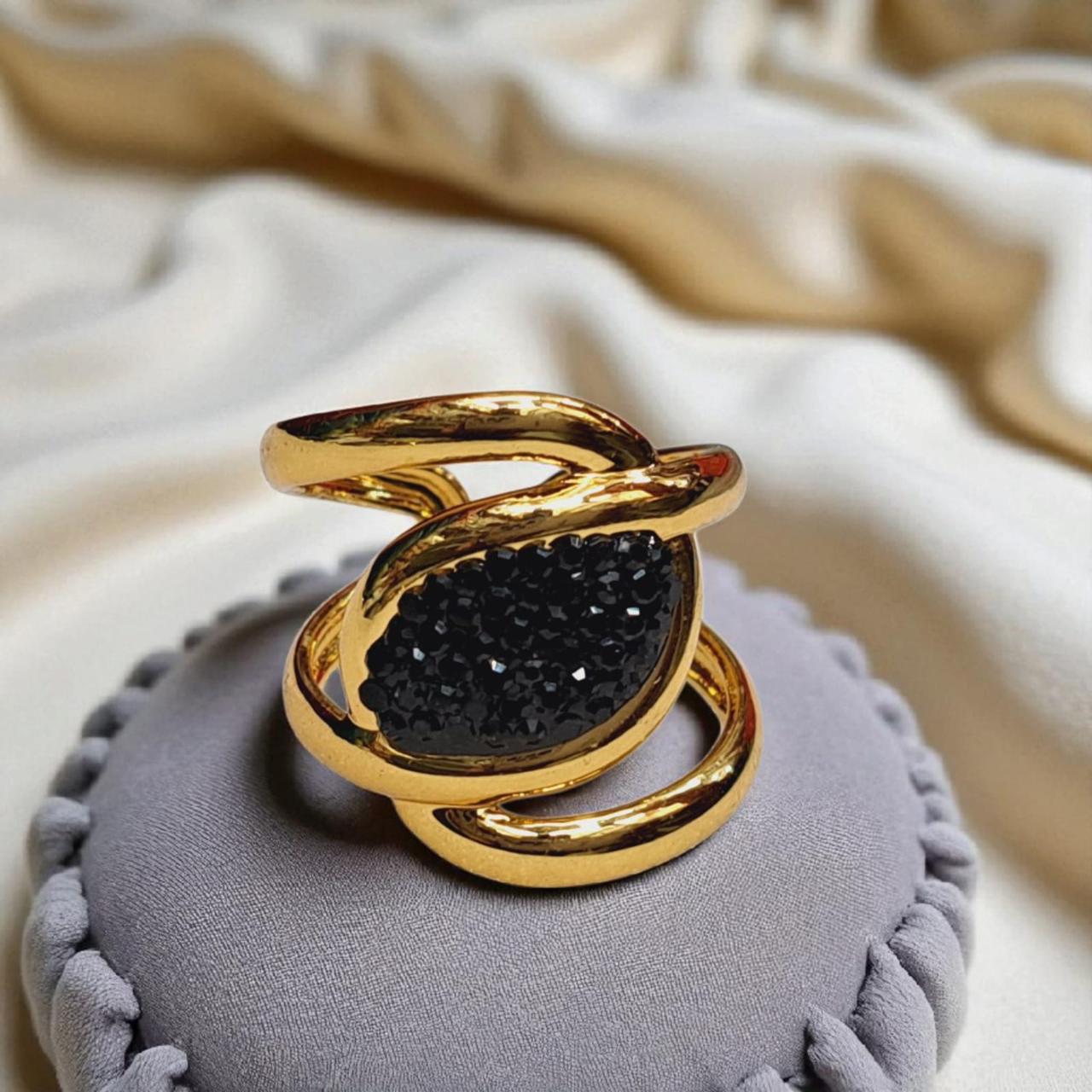 Stainless steel Zircone ring band