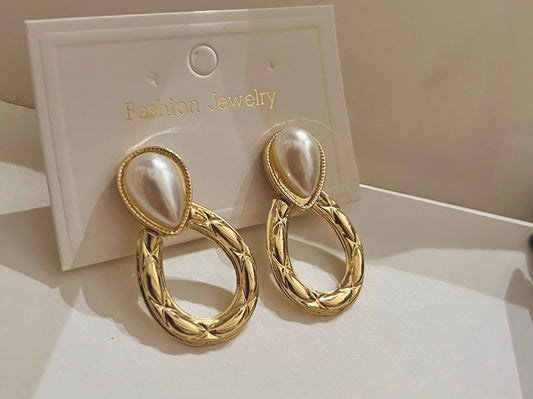 Beautiful hoop earrings
