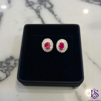 Elegant zircon studs