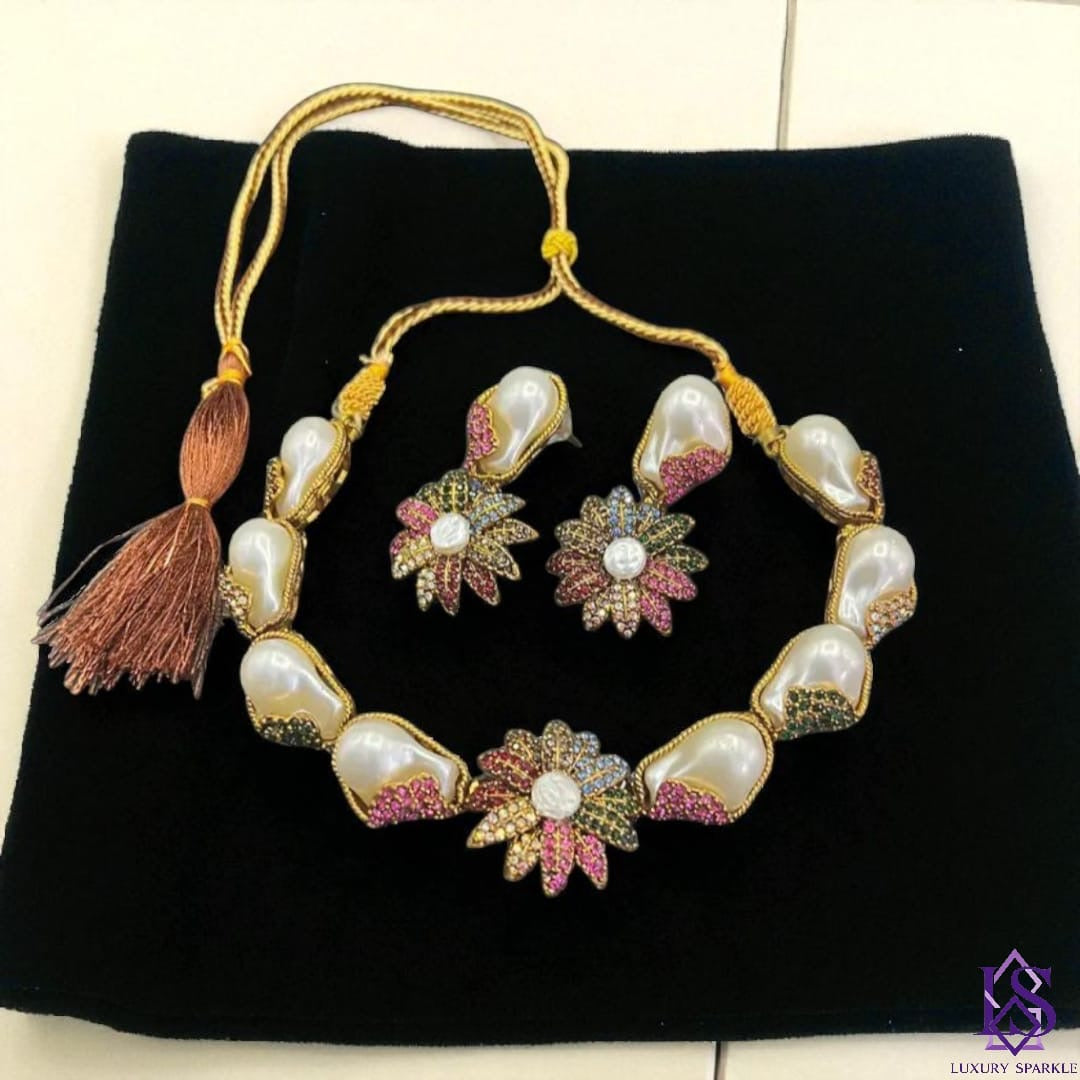 Turkish flower style elegant set
