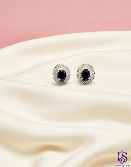 Elegant zircon studs