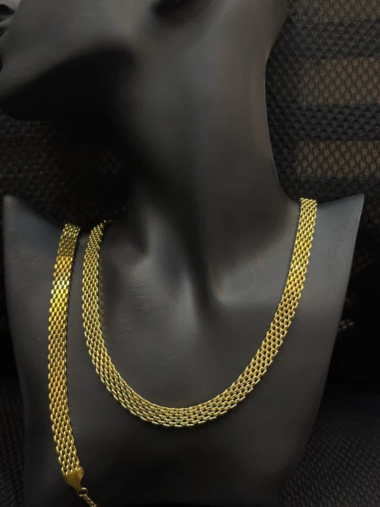 Stainless steel mesh style combo set