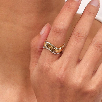 Elysian band ring