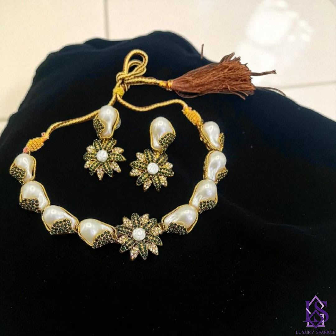 Turkish flower style elegant set