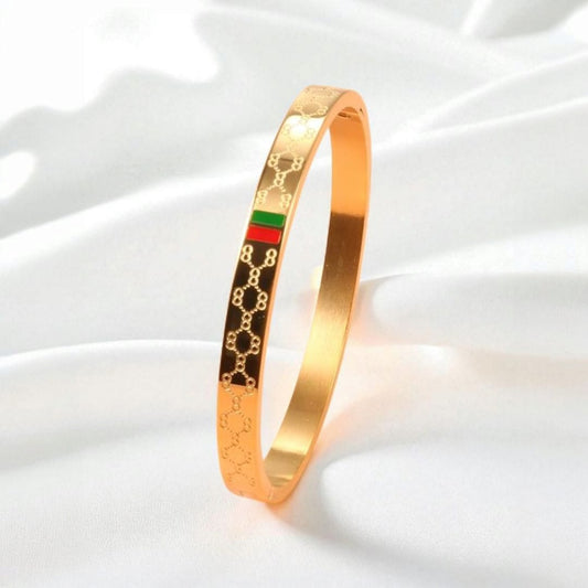 Stainless steel Gucci hand cuff