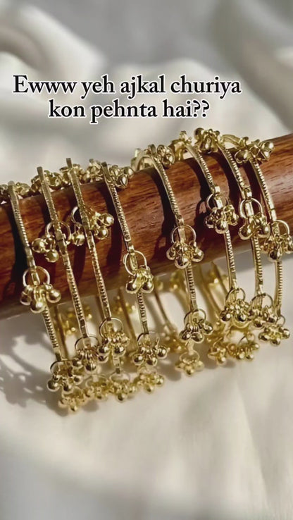 Kasmiri bangles golden 2 bangles price