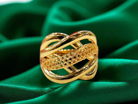 Stainless steel spiral mesh ring