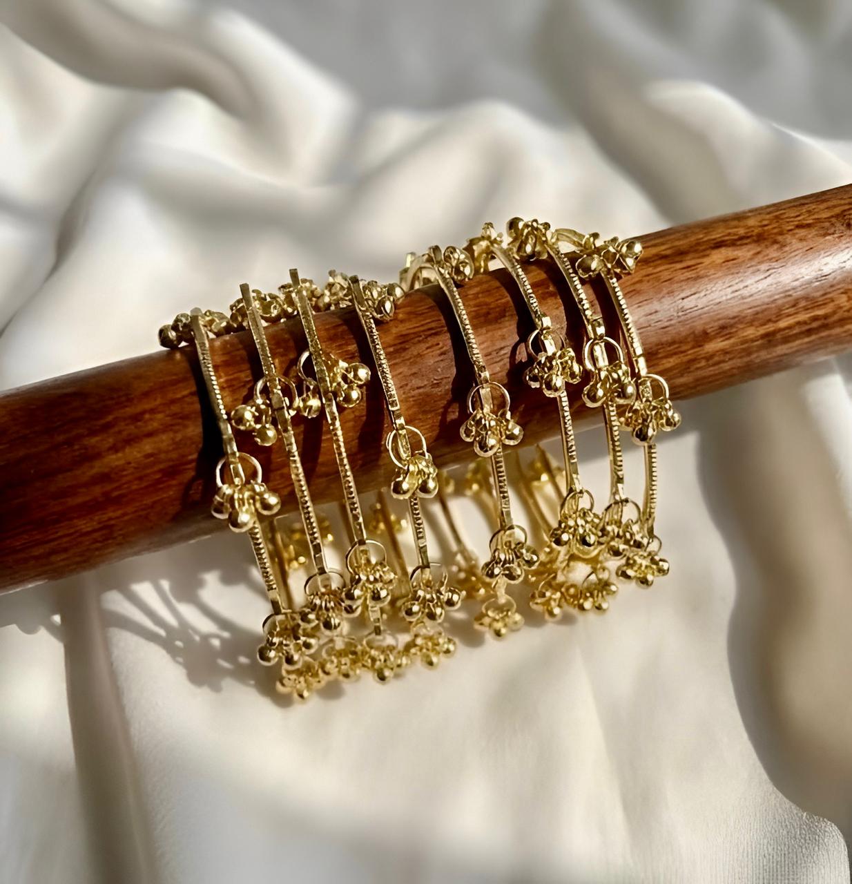 Kasmiri bangles golden 2 bangles price