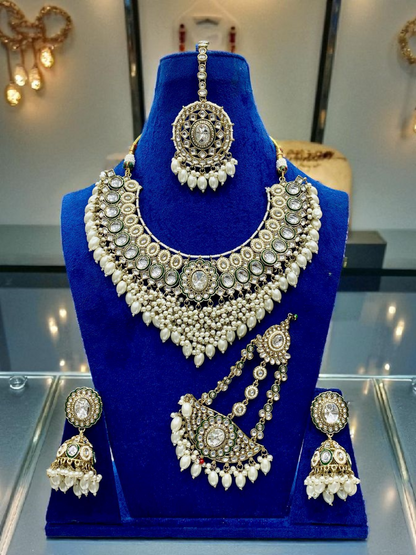 Indian kundan bridal set