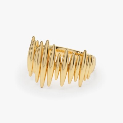 Spike trendy ring