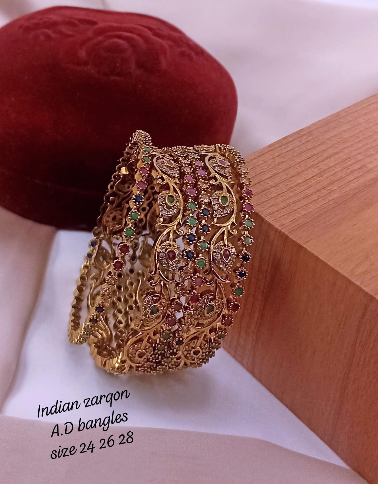 Indian meenakari bangles