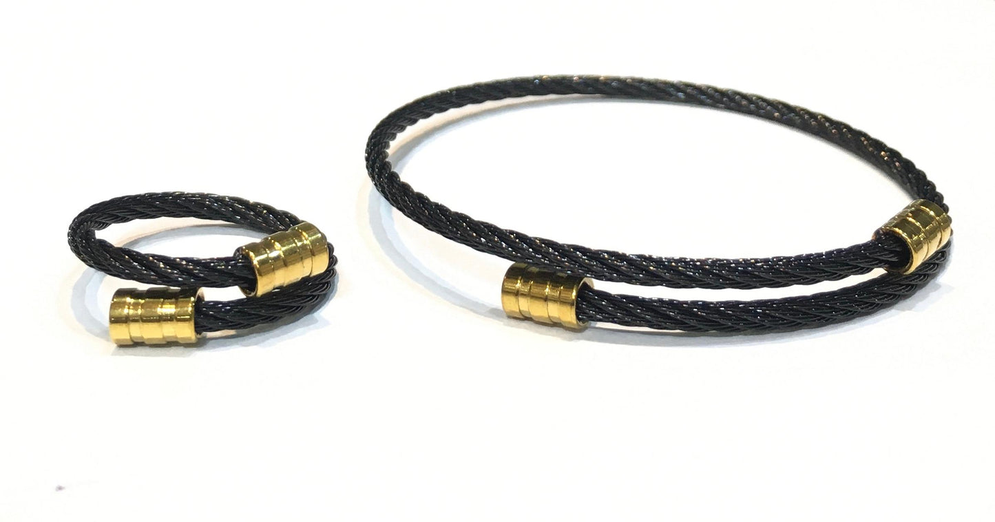 Hand cuff and ring combo set