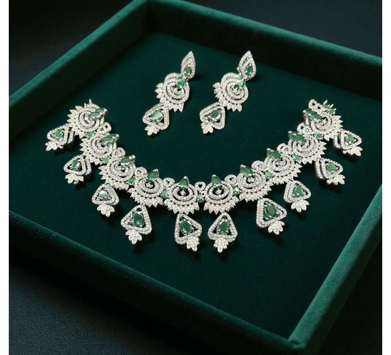 American diamond cut set