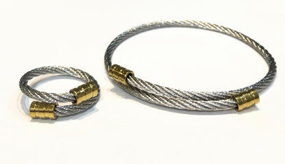 Hand cuff and ring combo set