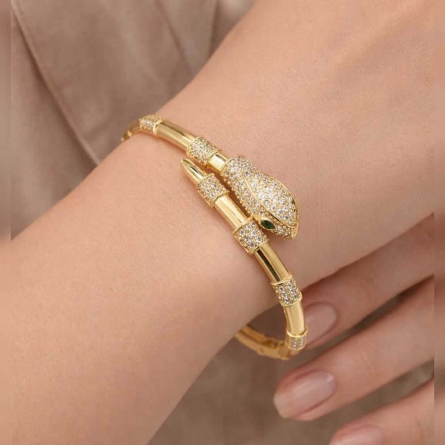 Luxury designer handcuff
