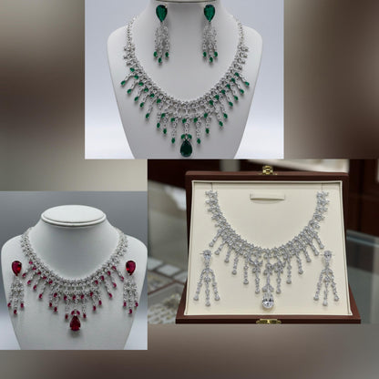 Elegant American diamond zircon stone set