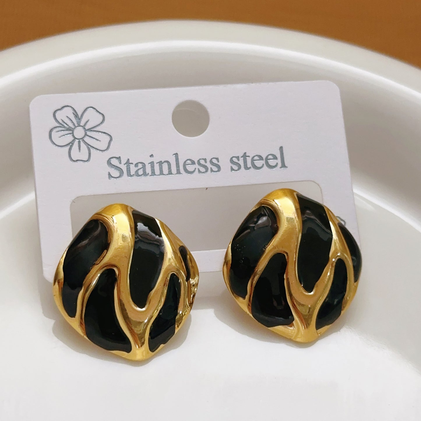 Enamel Pinterest inspired studs