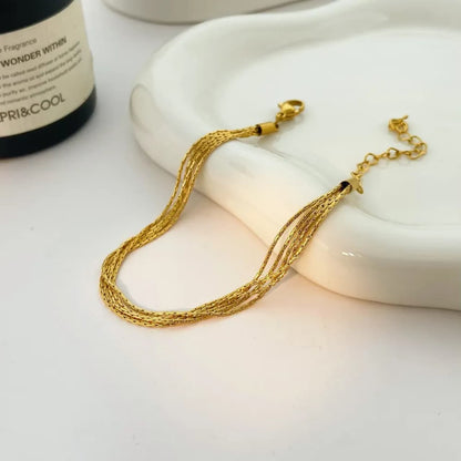 Multi layer chunky bracelet