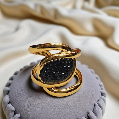 Stainless steel Zircone ring band