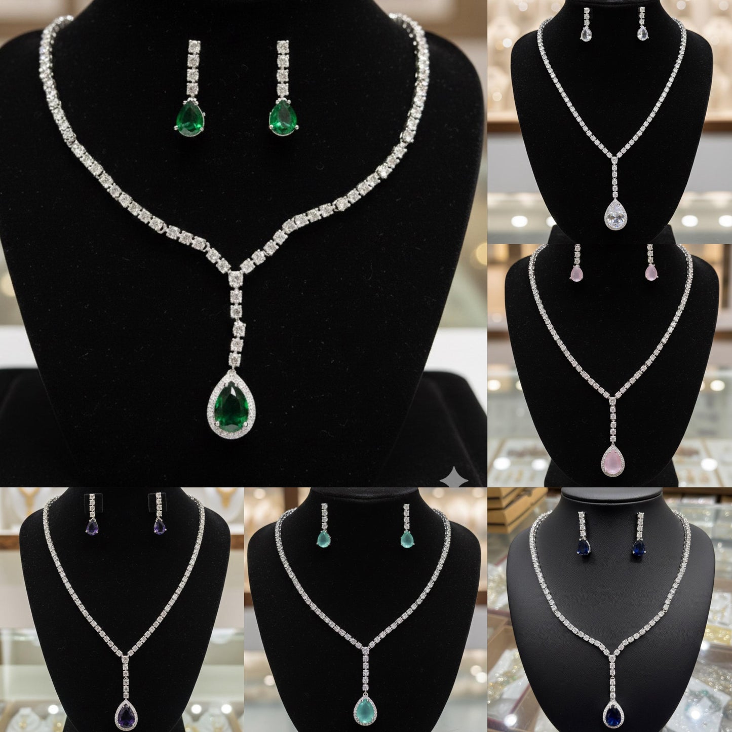 Elegant American diamond set