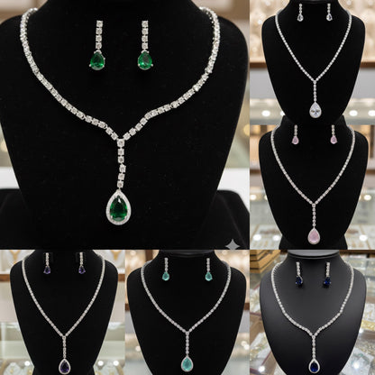 Elegant American diamond set