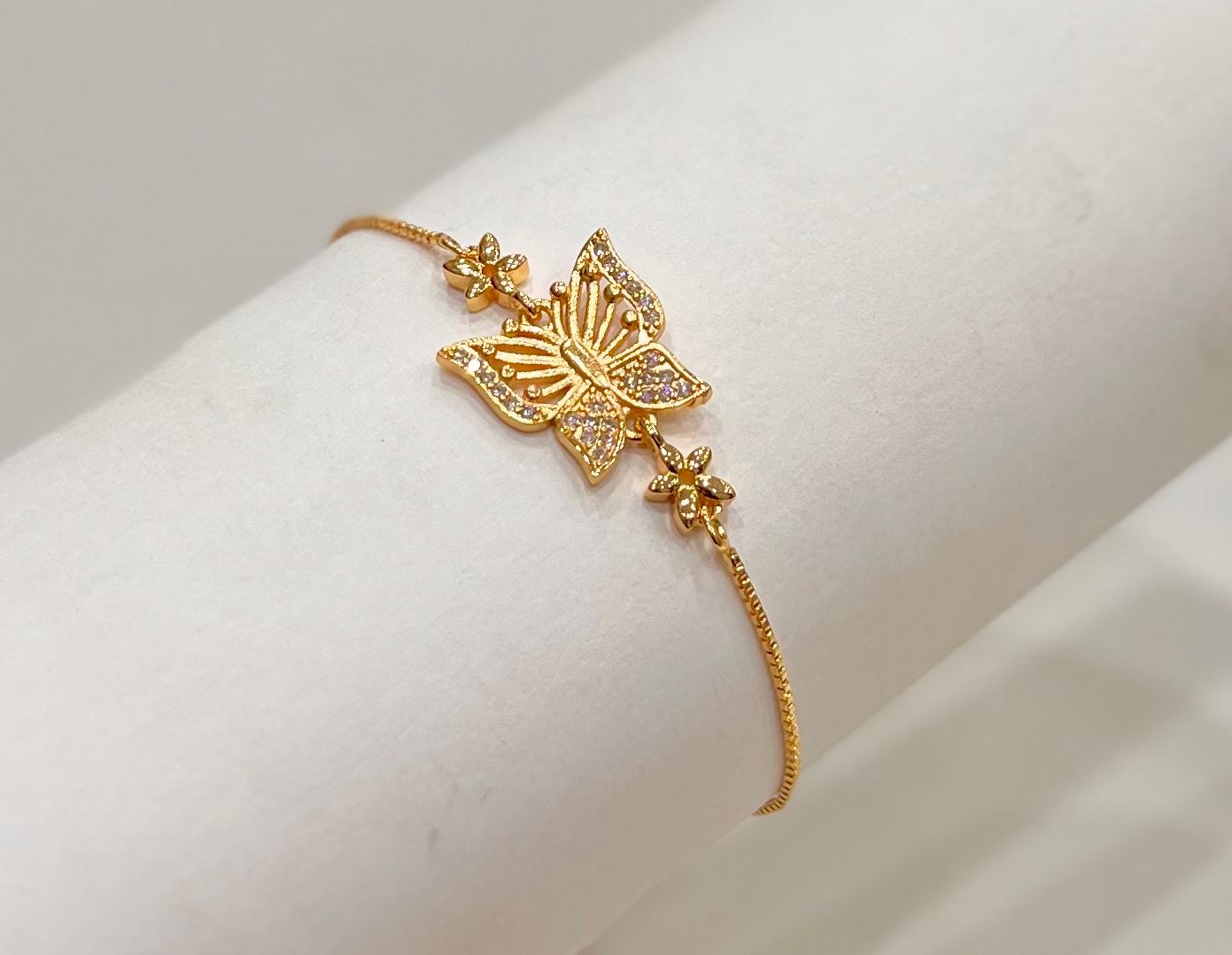 Elegant butterfly bracelet