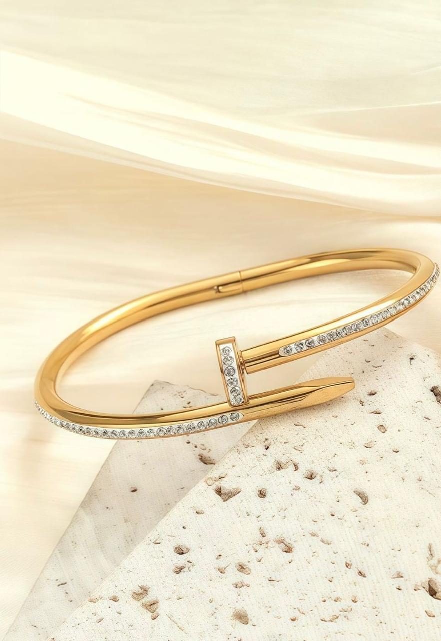 Studded nail handcuff