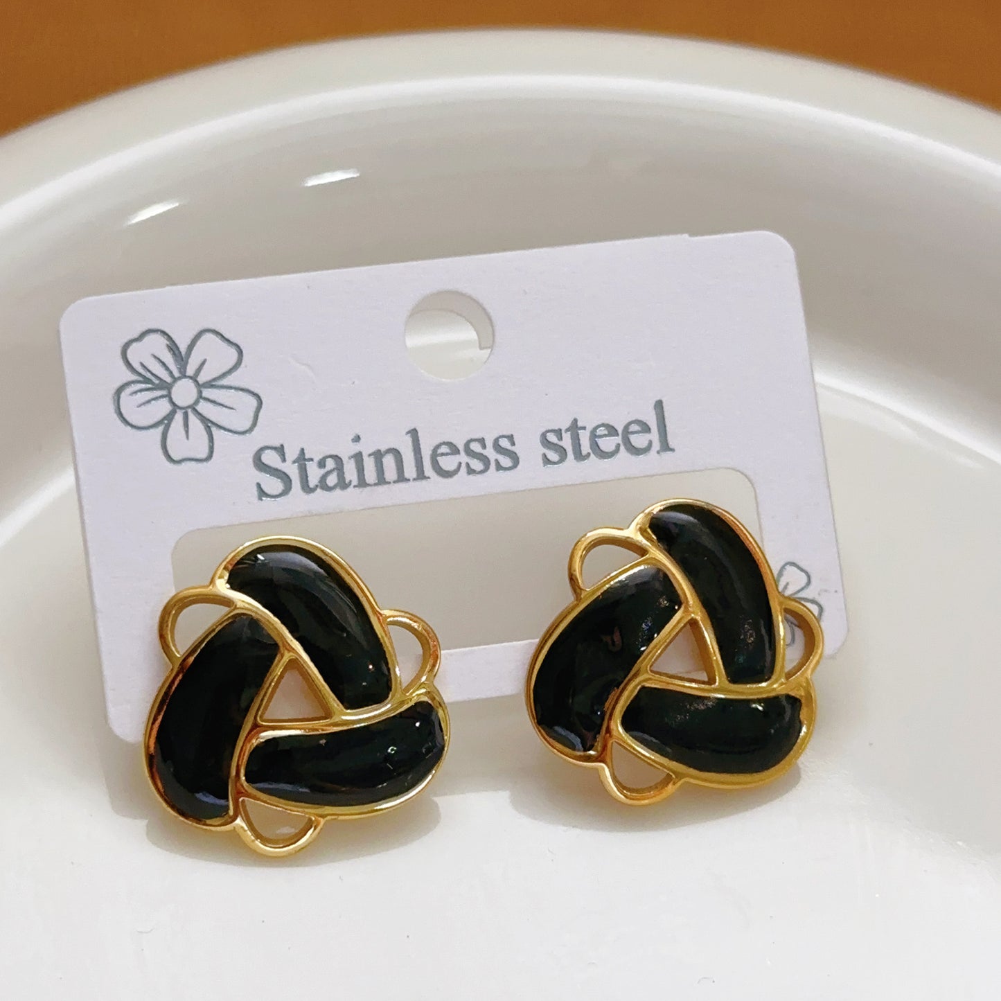 Enamel Pinterest inspired studs