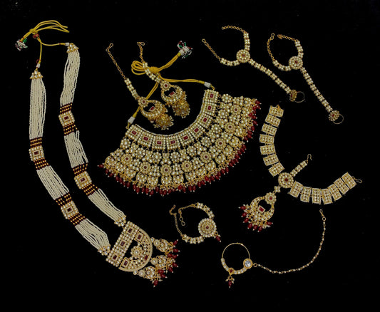 Beautiful traditional bridal set