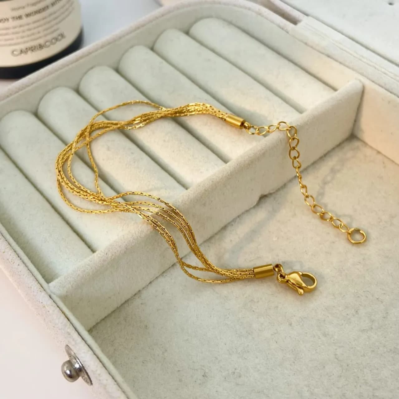 Multi layer chunky bracelet