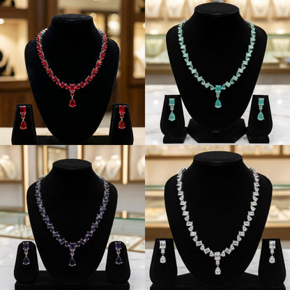 Beautiful zircon stone set