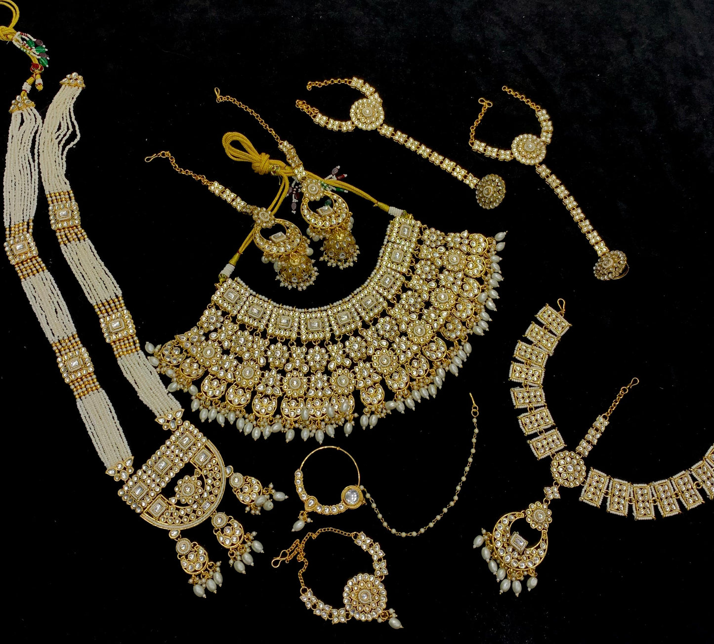 Beautiful traditional bridal set