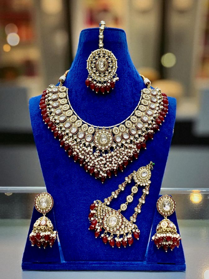 Indian kundan bridal set