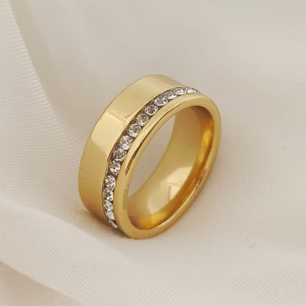 Eternal luxe gold plated ring