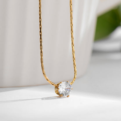 Beautiful diamond cut necklace